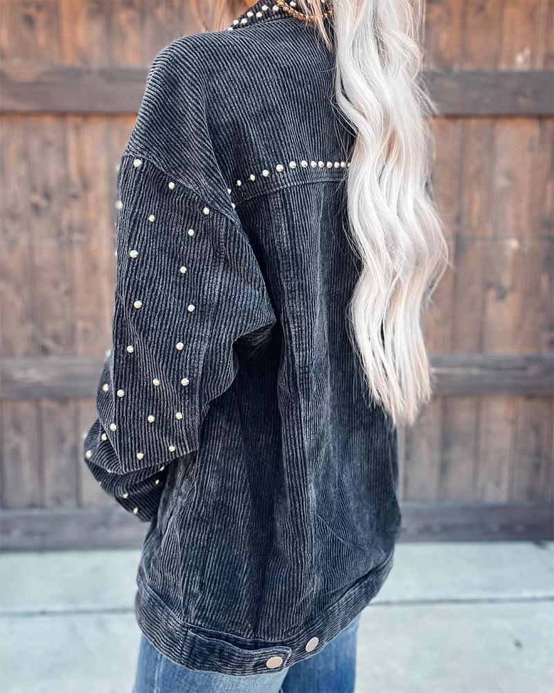 Dam Lång Vinterjacka Trendig Vattentålig Polyester 2