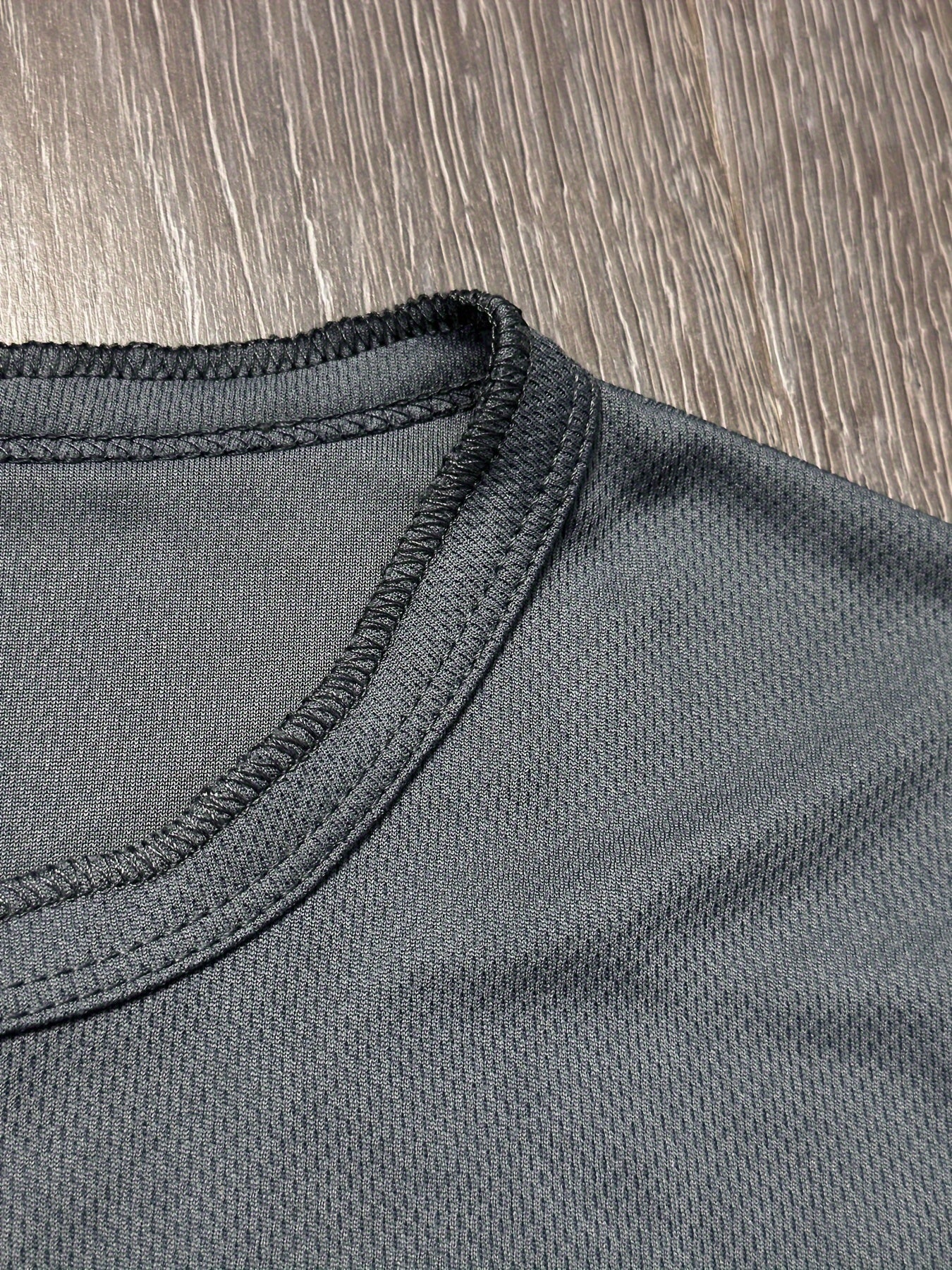 Herr Lång Skjorta Avslappnad Stil Stretchigt Material-3