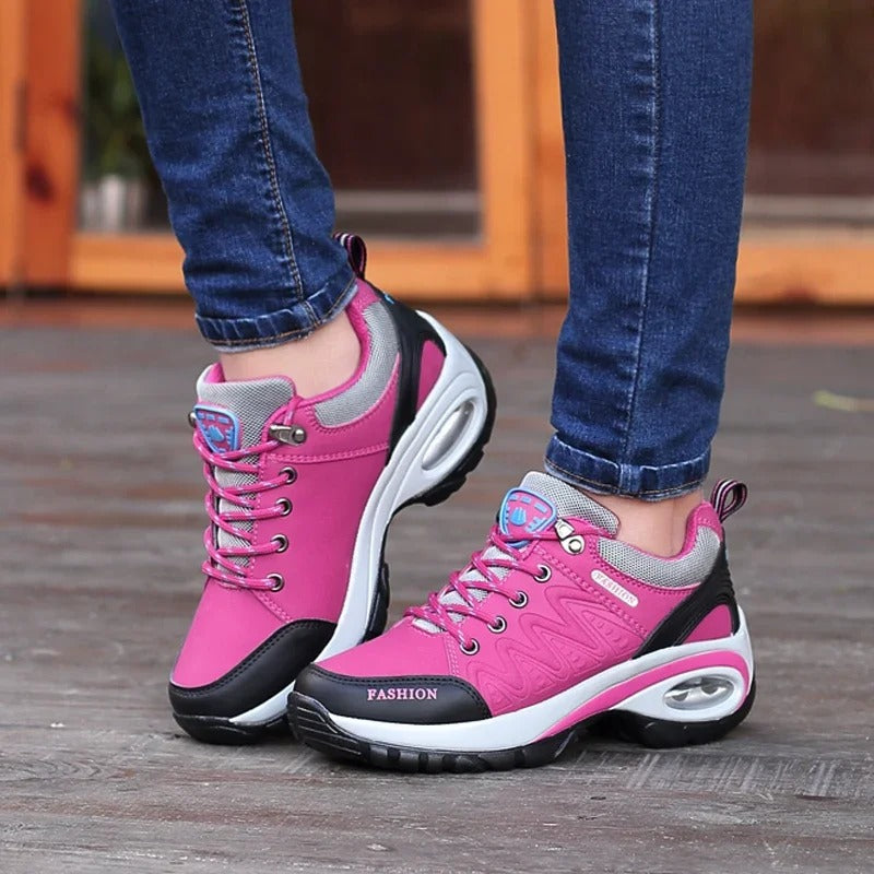 Ergonomiska Dam Sneakers med Halkfri Sula och Modern Design – Komfortabla Skor för Vardag och Fest 2