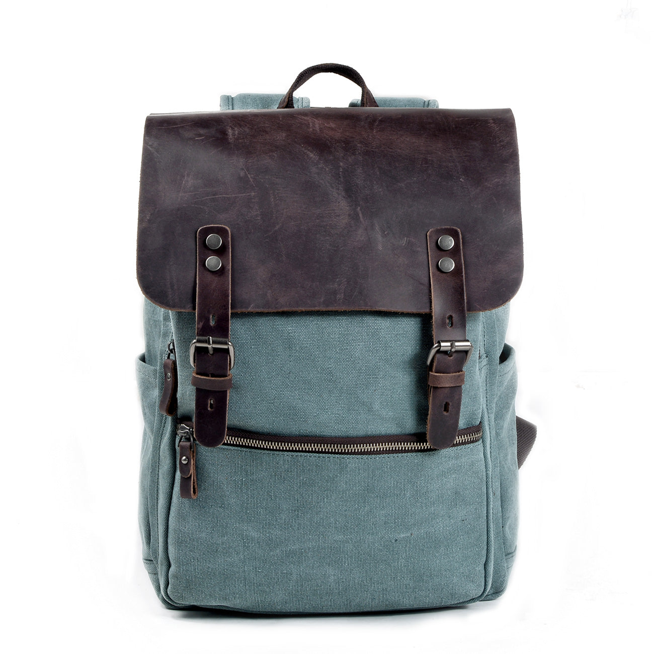 Variant image for Unisex Ryggsäck Vintage Wolff-Canvas med Justerbara Axelremmar-1