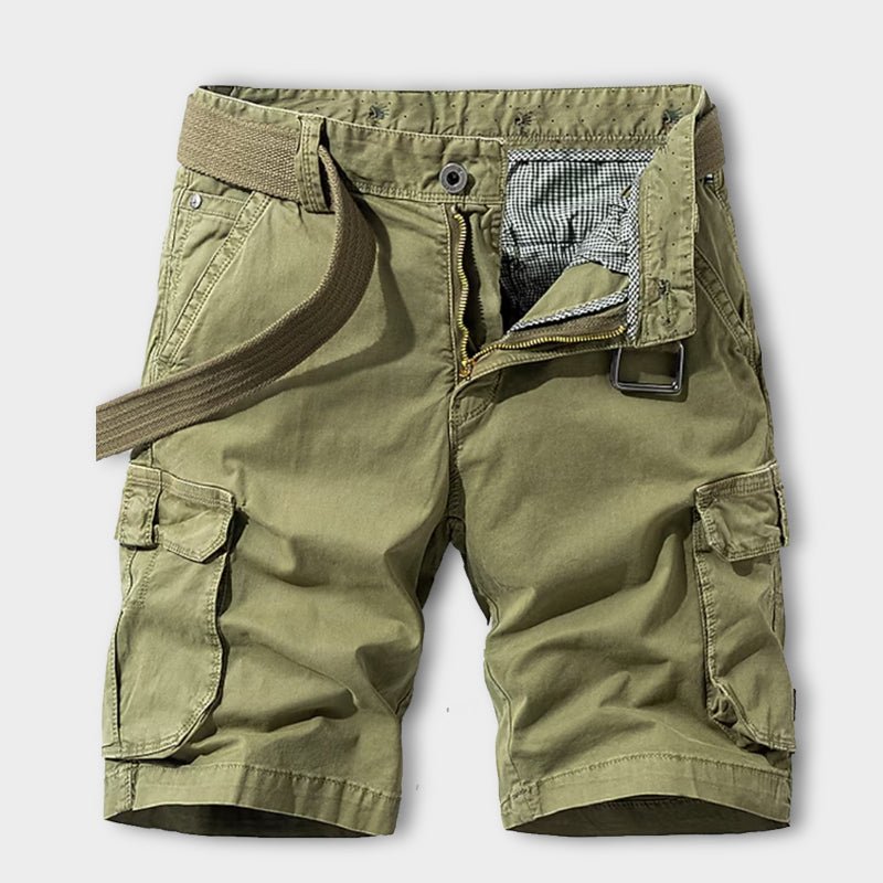 Herr Shorts Justerbart Bälte Lätt Bomull 6