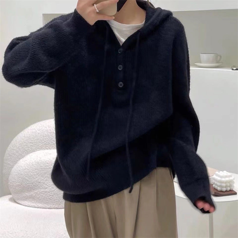 Herr Hoodie Modern Design Mjuk Bomull 5