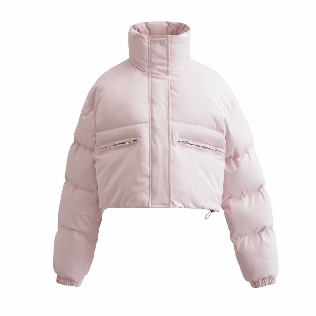 Damjacka Överdimensionerad Polyester Bomull-1