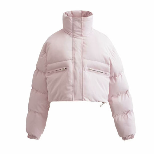 Damjacka Överdimensionerad Polyester Bomull-1