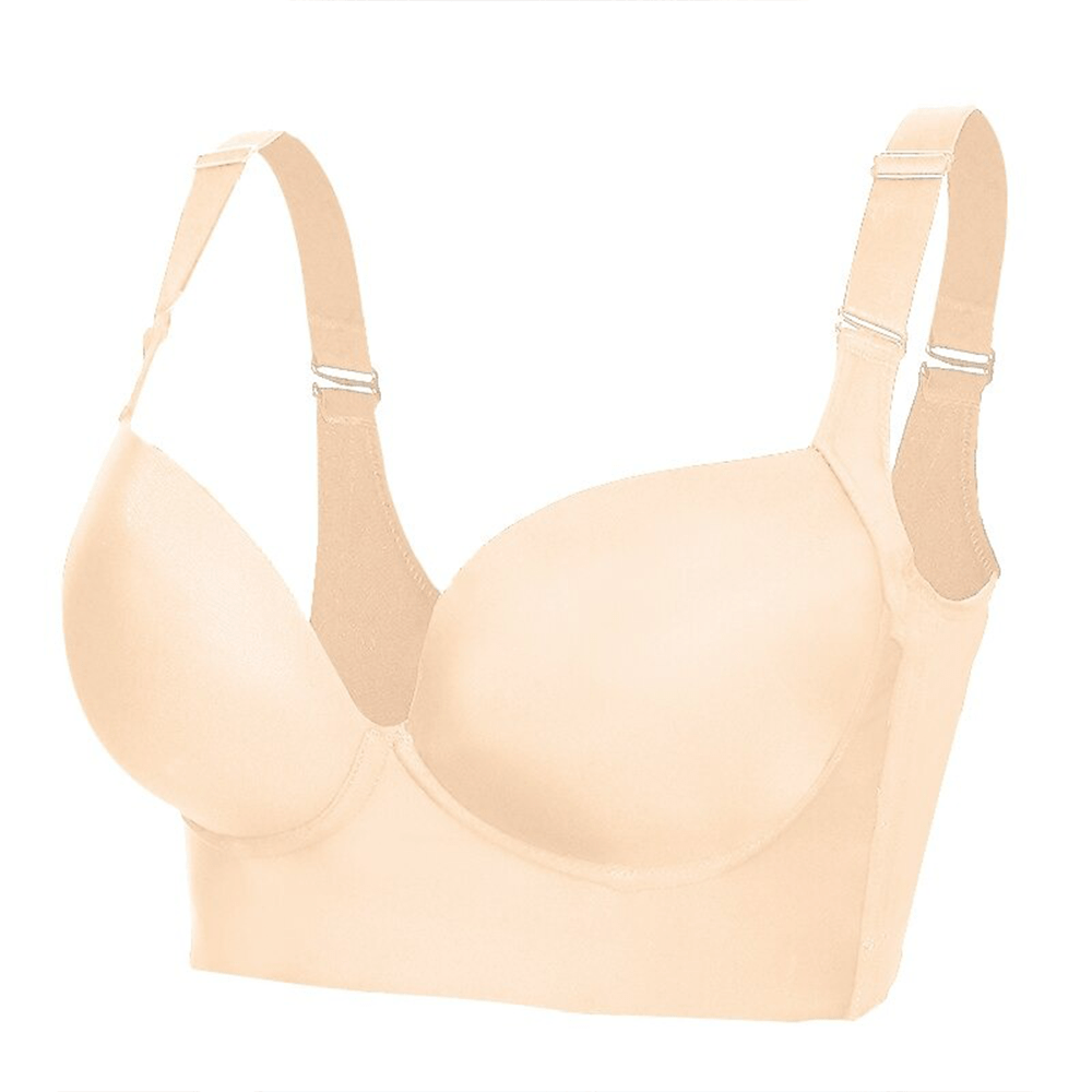 Dam Push Up Behå Bekväm Polyester-Spandex 8