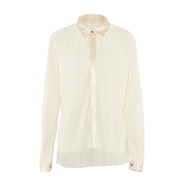 Dam Byxor Plisserade Vida Ben med Resår i Midjan Polyester Snygga Byxor-1