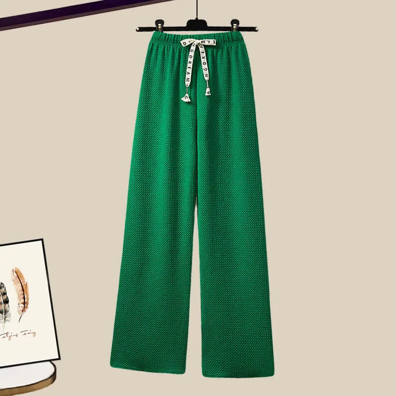 Variant image for Dam Set Pullover Kålmönster Polyester Fritidsbyxor-16