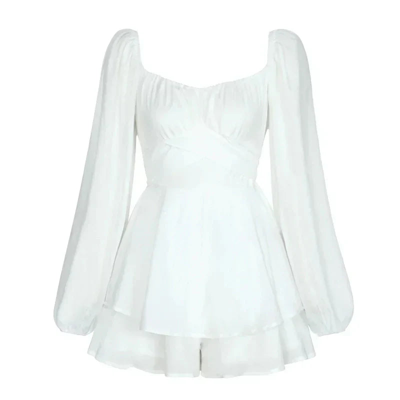 Variant image for Kvinna Klänning Ruffled Bekväm Material av Hög Kvalitet-13