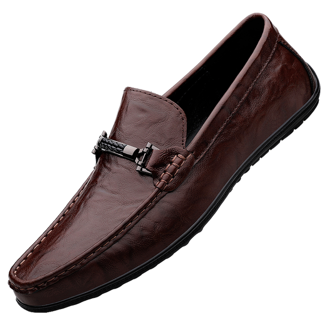Variant image for Herrskor Mockasiner Slip-On Äkta Läder-12