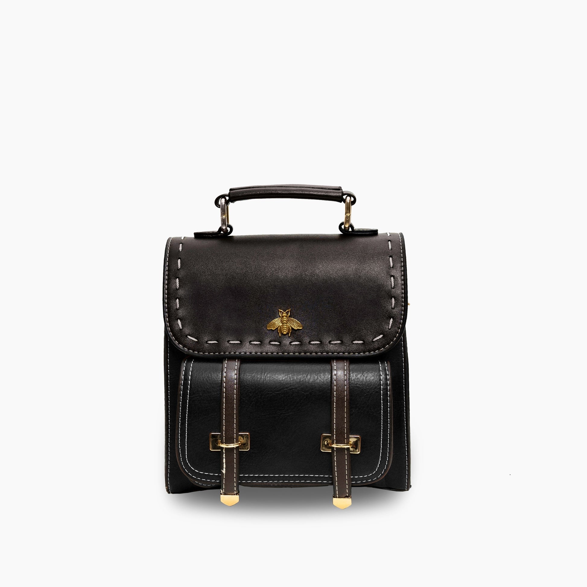 Variant image for Dam Ryggsäck Vintage Stil Veganskt Läder-3