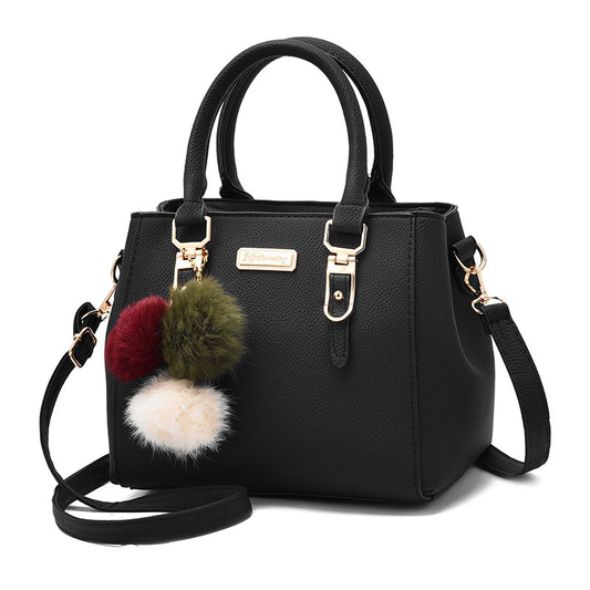 Damväska Crossbody Elegant PU-Läder med Justerbar Axelrem-1