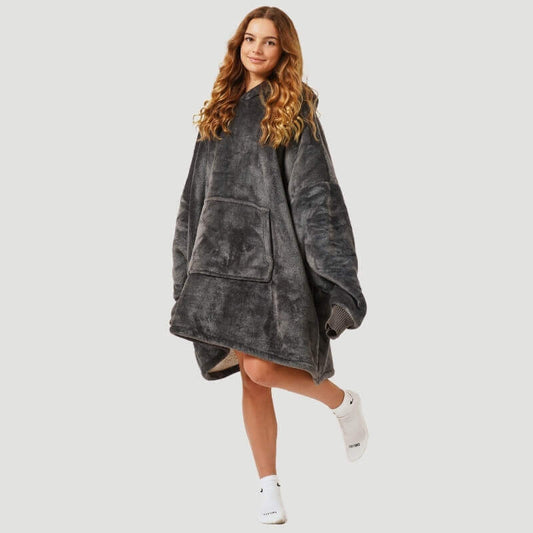 Unisex Hoodie Ultra-Mjuk Sherpa-Fleece Komfortabel Passform 1