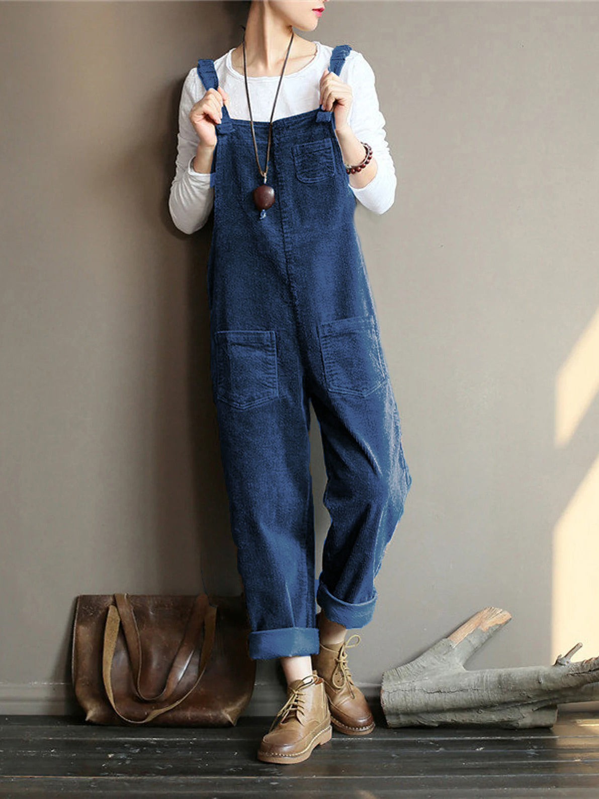 Dam Overall Bred Ben Sammet Elegant Högkvalitativt Material 3