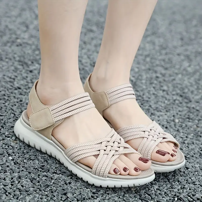 Bekväma Sandaler Dam med Gummisula – Lätta Flip Flops för Inomhus och Utomhusbruk, Perfekta för Sommar 6