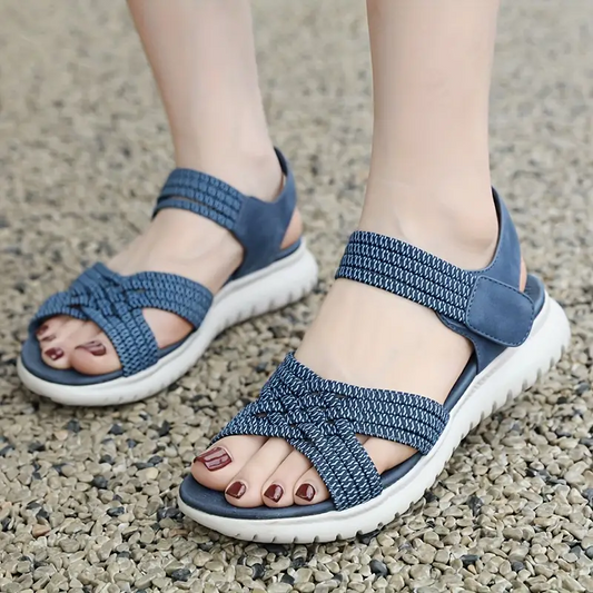 BekvĂ€ma Sandaler Dam med Gummisula â LĂ€tta Flip Flops för Inomhus och Utomhusbruk, Perfekta för Sommar 1