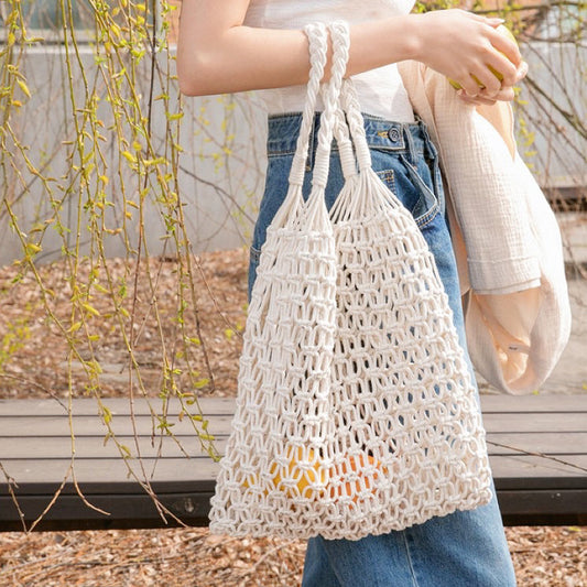 Unisex Taggpåse 100% Bomull Organiserad 11,4 x 10,6 1