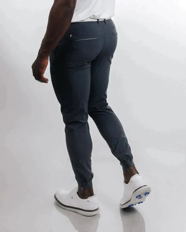 Snygga Byxor Dam Smal Passform Högkvalitativt Material-3