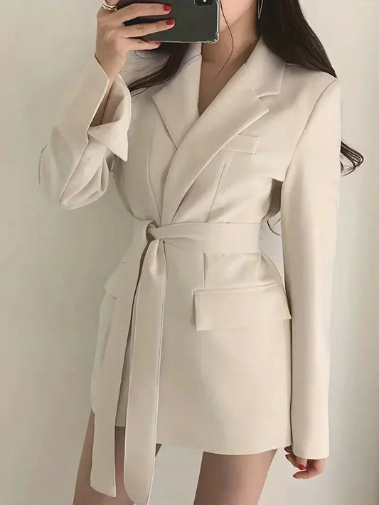 Dam Blazer Kappa Chic Beige-1