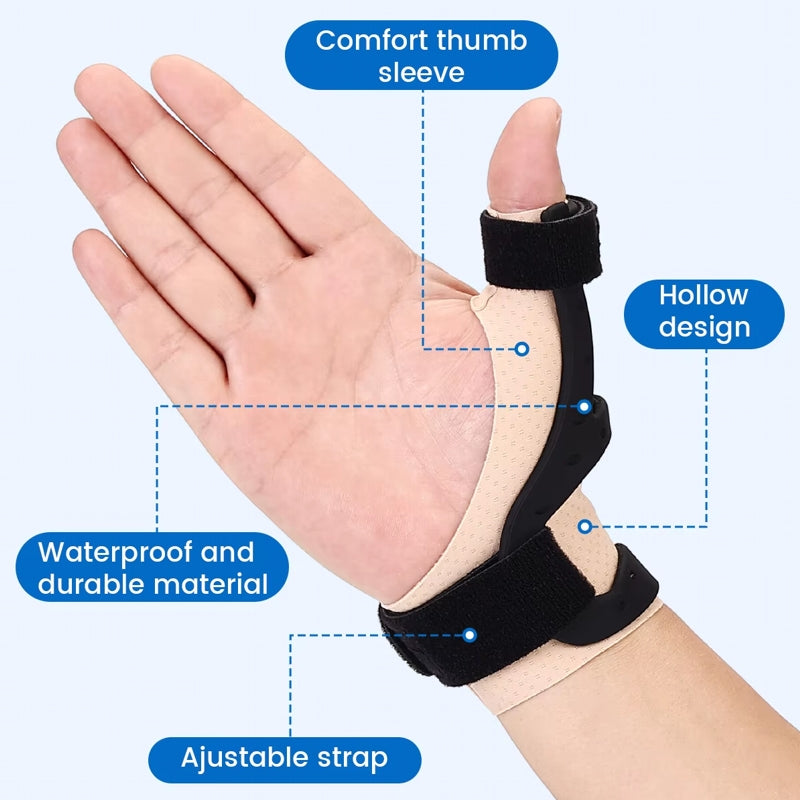 Tumstöd för Män och Kvinnor Semi-Rigid Nylon Design för Stabilitet och Flexibilitet-3