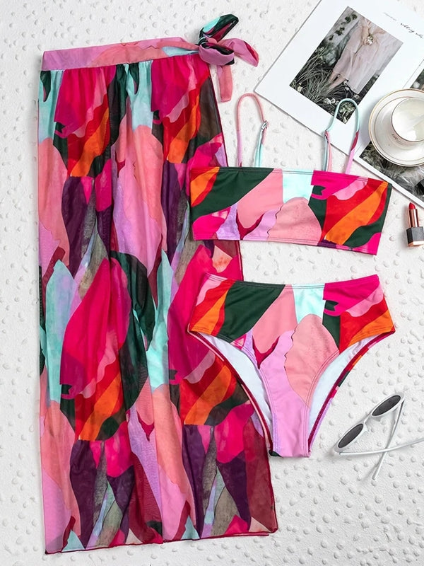 Variant image for Baddräkt Dam Tredelad Bikini Set Bomull och Spandex-13