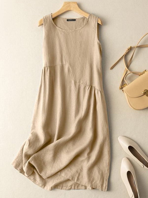 Variant image for Dam Klänning Midi Oversize Bomull-17