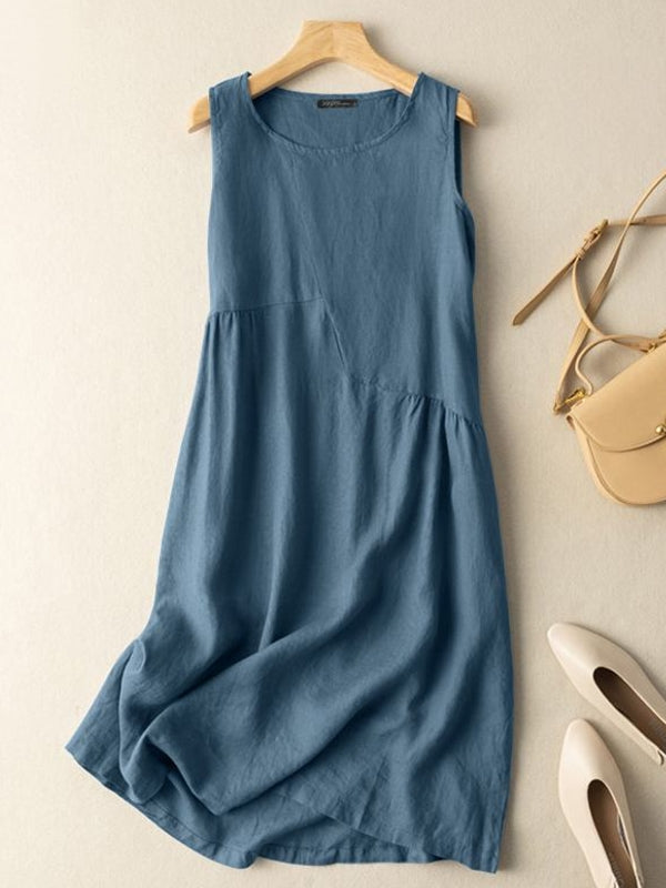 Variant image for Dam Klänning Midi Oversize Bomull-9