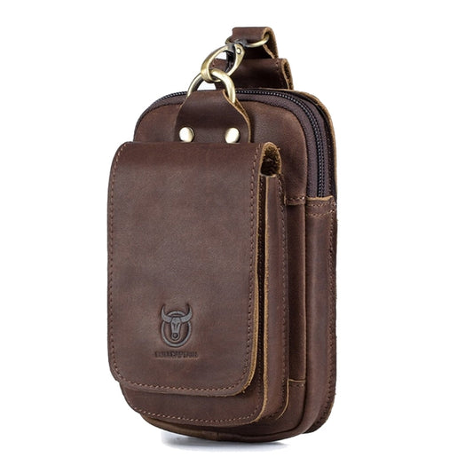 Herr Bältesficka Läder Kompakt Design för Mobiltelefoner Upp till 7 Tum-1