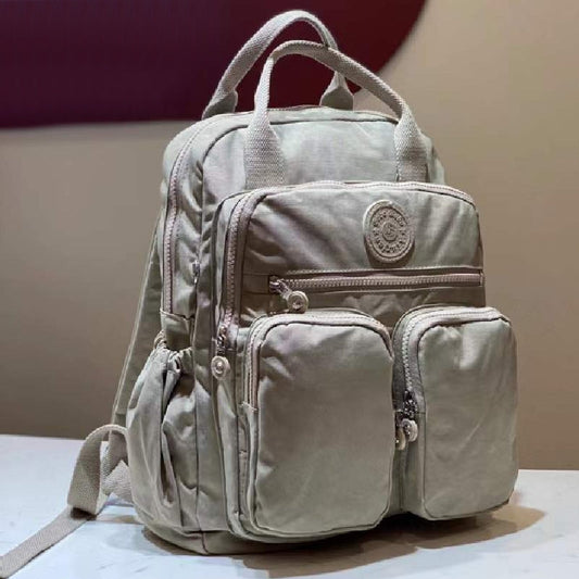 Dam Ryggsäck Vattentålig Nylon Lätt 36-55L Med Stöldsäker Design och USB-Anslutning-1