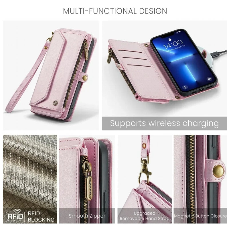 Mobilfodral Samsung Galaxy A-serien Läder Elegant Skyddande Design-2