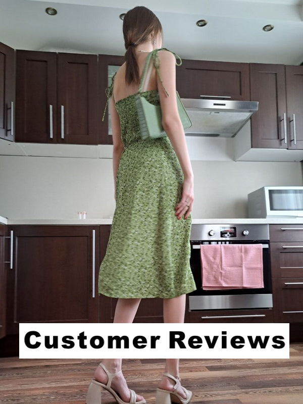 Dam Sommarklänning Blommig Ärmlös A-linje Chiffong-6