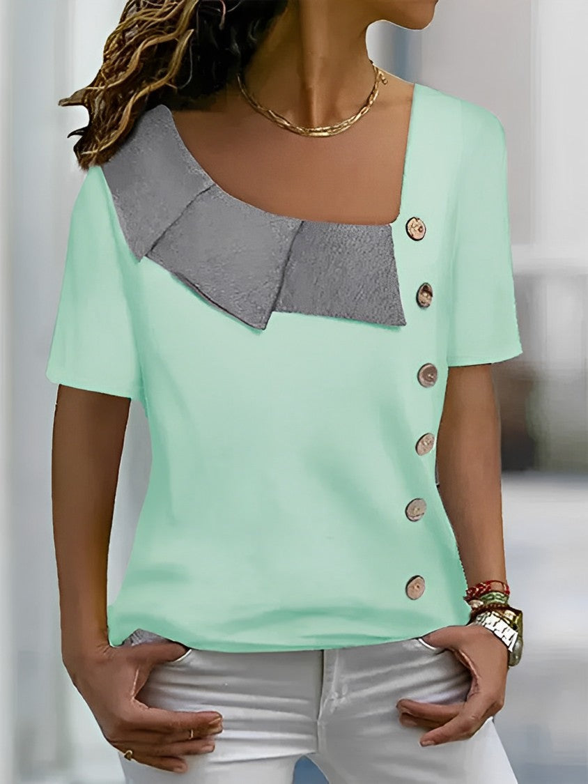 Variant image for Kvinna Blus Elegant Polyester Lätt och Stark-7