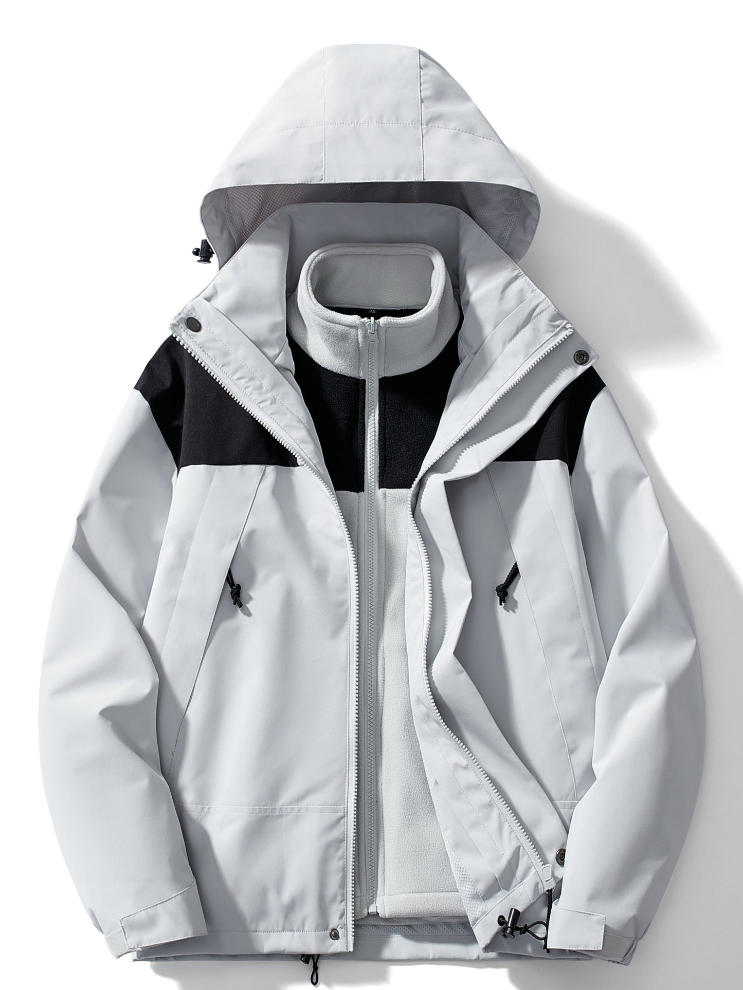 Variant image for Dam Vinterjacka 3-i-1 Fleece Andningsbar Normal Längd-18