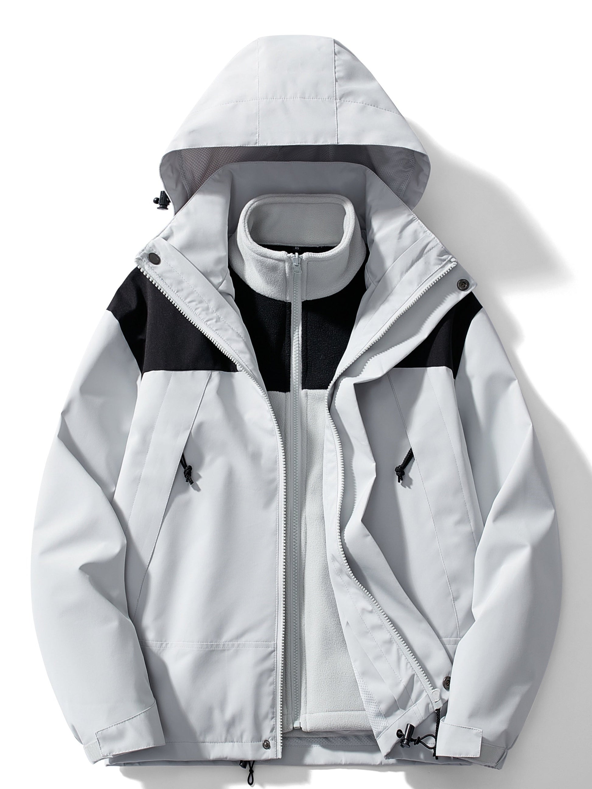 Variant image for Dam Vinterjacka 3-i-1 Fleece Andningsbar Normal Längd-18