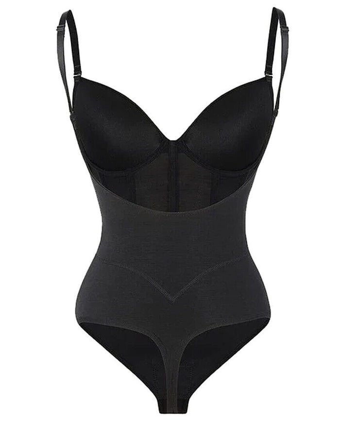 Bodysuit för Kvinnor med Vadderad Kopp och Justerbara Remmar – Meshdesign och Formande Passform 6