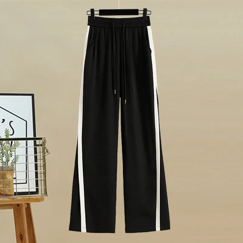 Variant image for Dam Set Pullover Kålmönster Polyester Fritidsbyxor-21