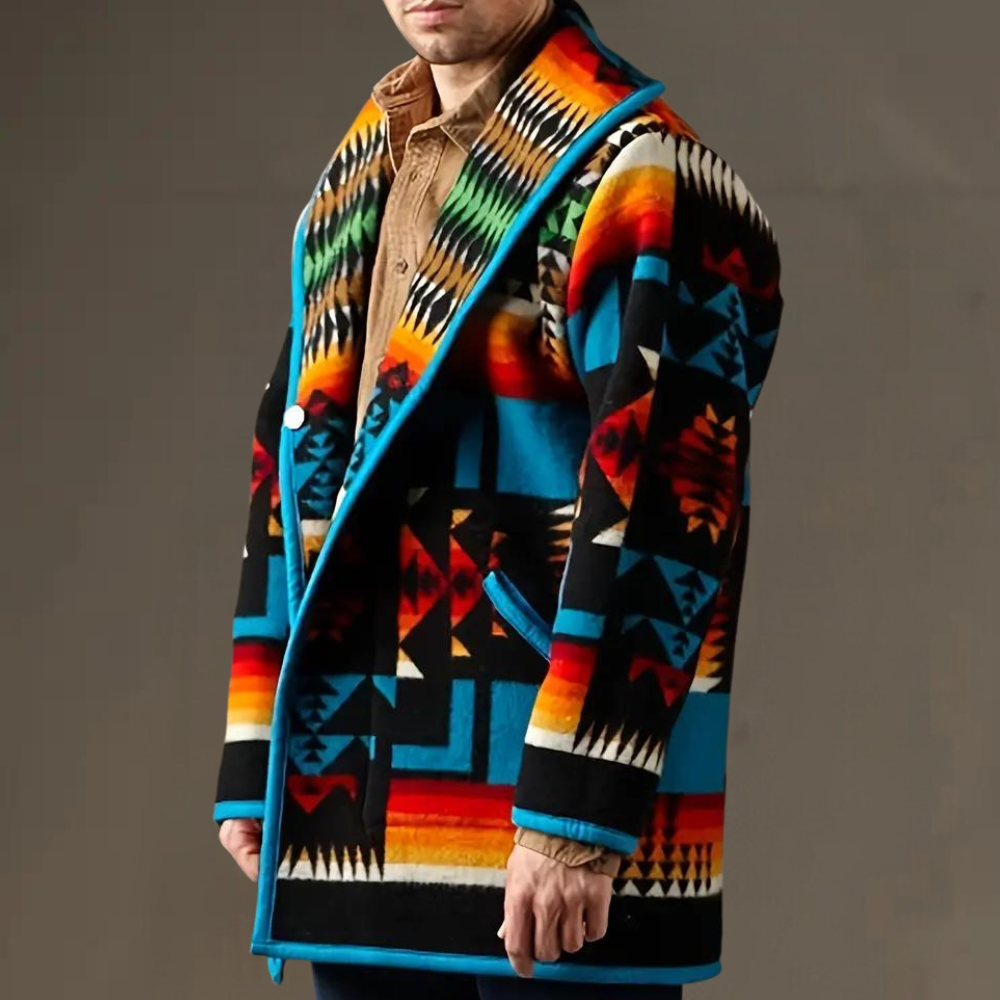 Variant image for Herren Hoodie Trendig Slim Fit Bomullsblandning-1