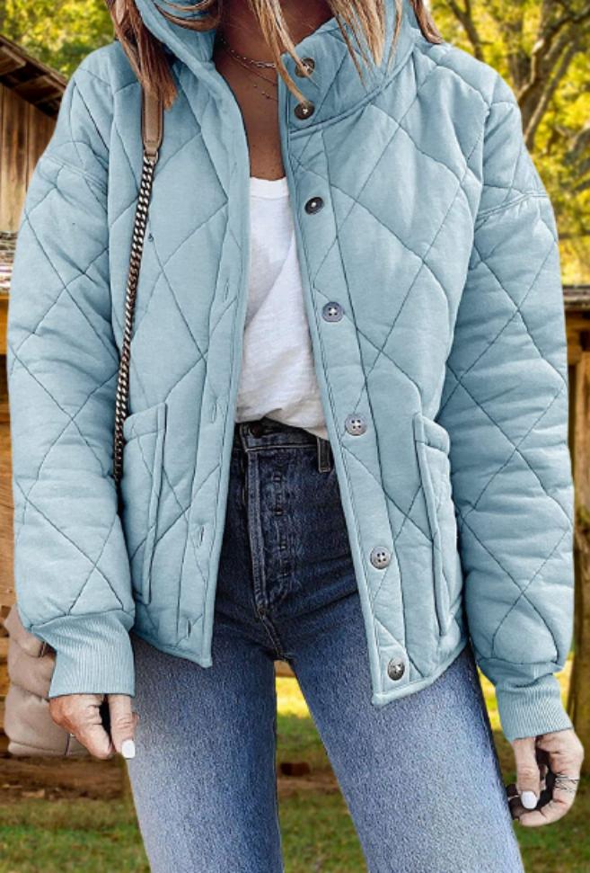 Damjacka Fodrad Modern Design för Kalla Dagar-2