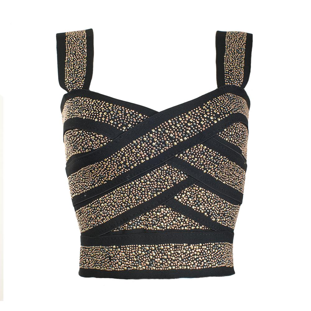 Dam Crop Top Streetwear Acetat Polyester Spandex 8