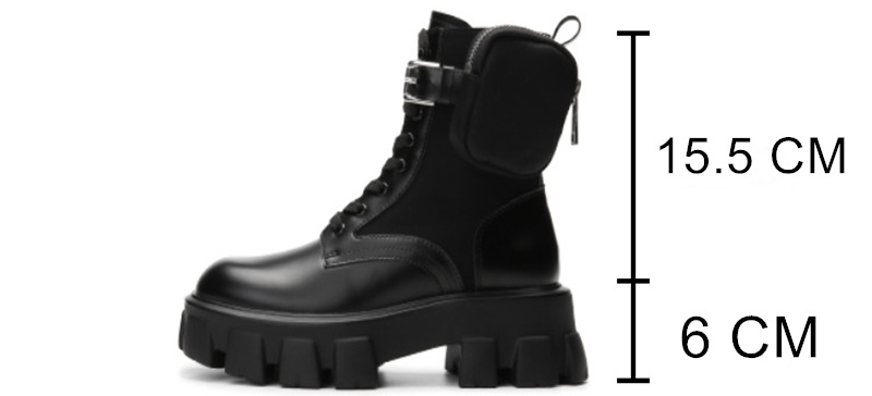 Stövlar Dam Ankelstödlar Mikrofiber med Blockklack och Dekorativ Väska-5