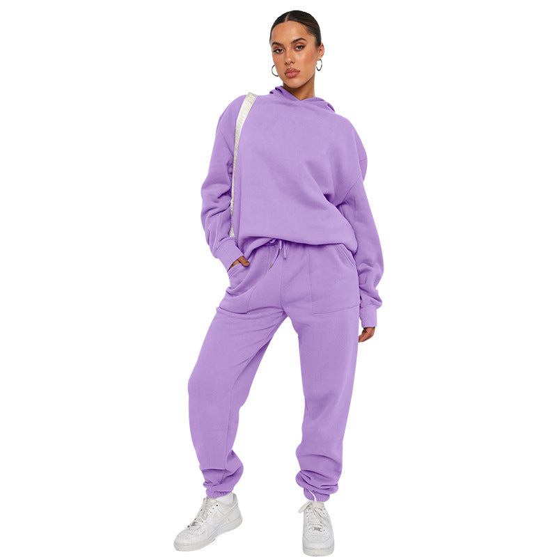 Variant image for Dam Tracksuit Joggingdräkt med Huva Andningsbart Material-31