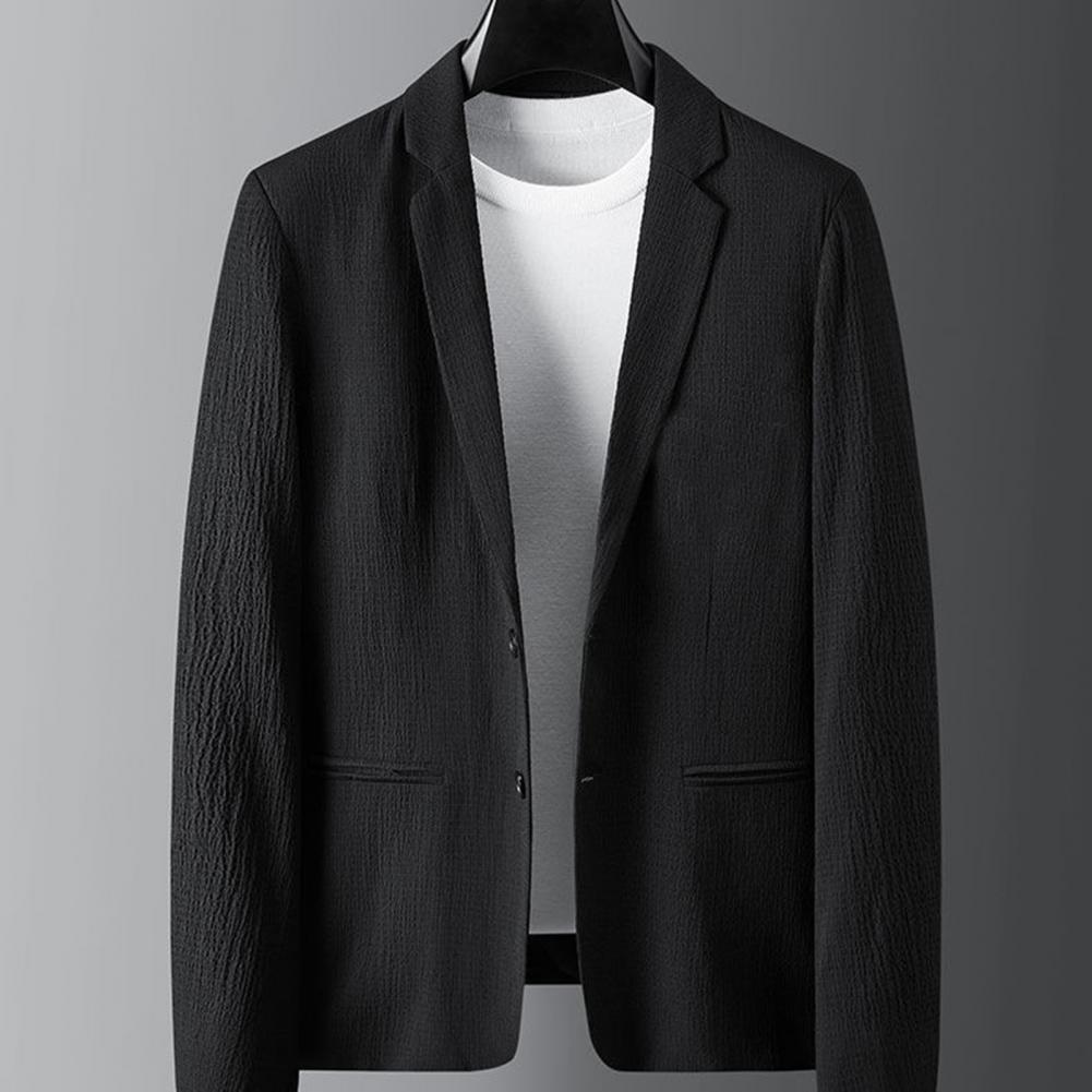 Herr Kostym Bröllop Modern Polyester Elegant Snitt-4