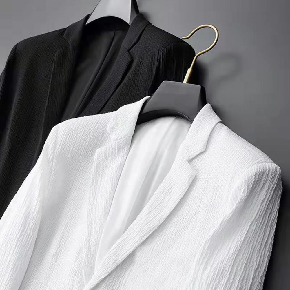 Herr Kostym Bröllop Modern Polyester Elegant Snitt-2