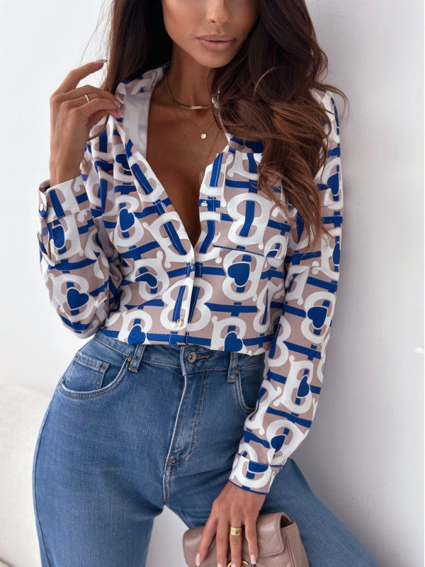 Damblus Satintryck Tidlös Design 10