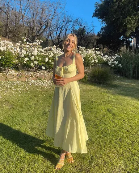 Kvinnors Bustier Klänning Blommönster Hjärtformad Halsringning Högkvalitativt Tyg-4