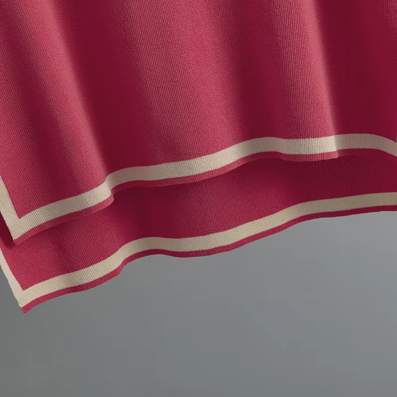 Kvinnors Co-ord Satsning Kortärmad Viskosfiber-5