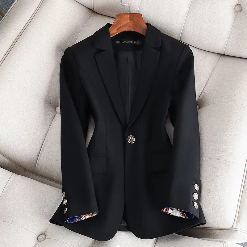 Variant image for Dam Blazer Modern Design Hållbart Material Elegant Silhuett-15