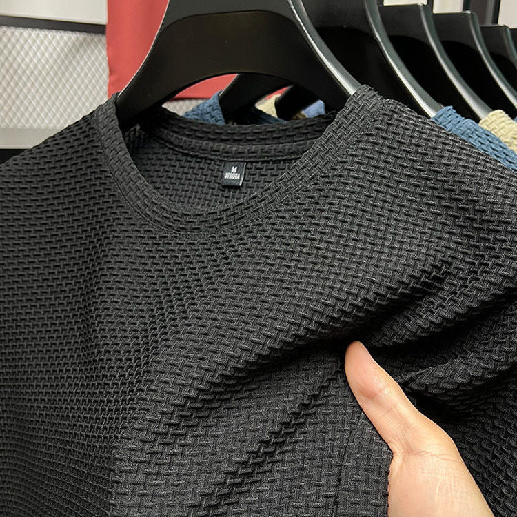 Herrskjorta Kortärmad Modern Bambu Silke 7