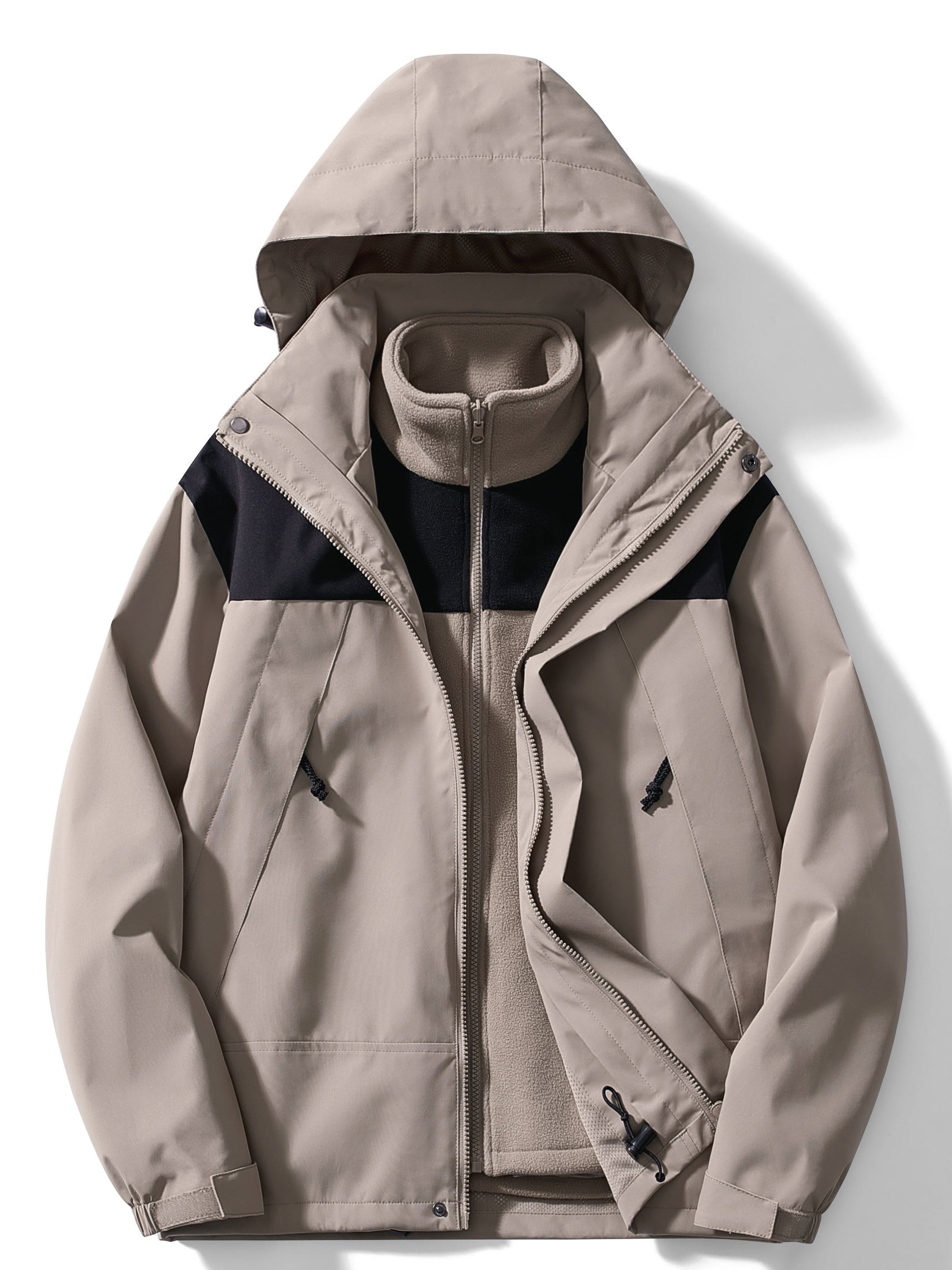 Variant image for Dam Vinterjacka 3-i-1 Fleece Andningsbar Normal Längd-20