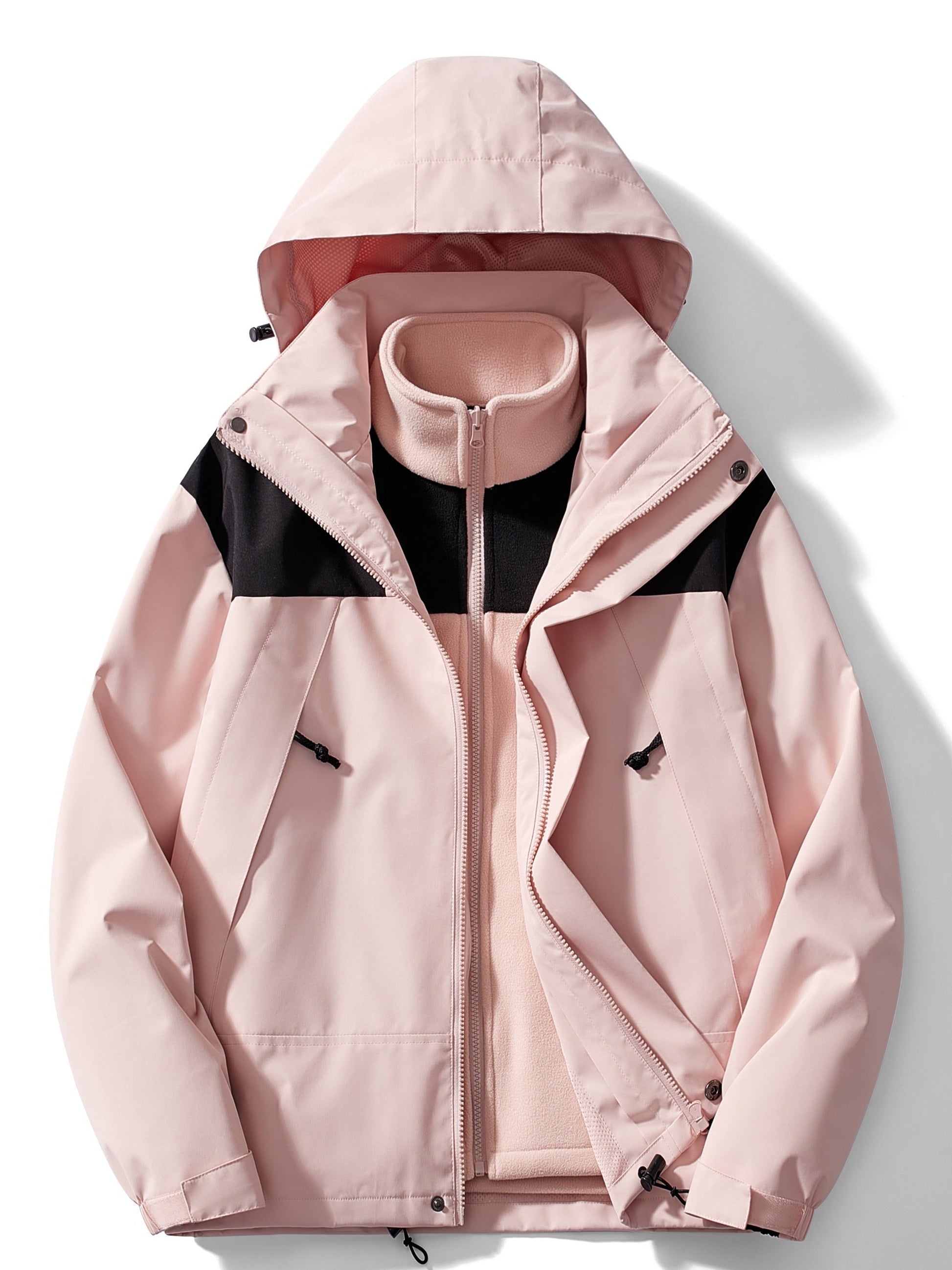 Variant image for Dam Vinterjacka 3-i-1 Fleece Andningsbar Normal Längd-31