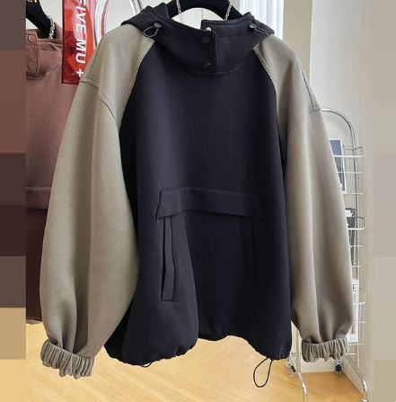 Variant image for Dam Lång Vinterjacka Vattentät Överdimensionerad Trendig-11